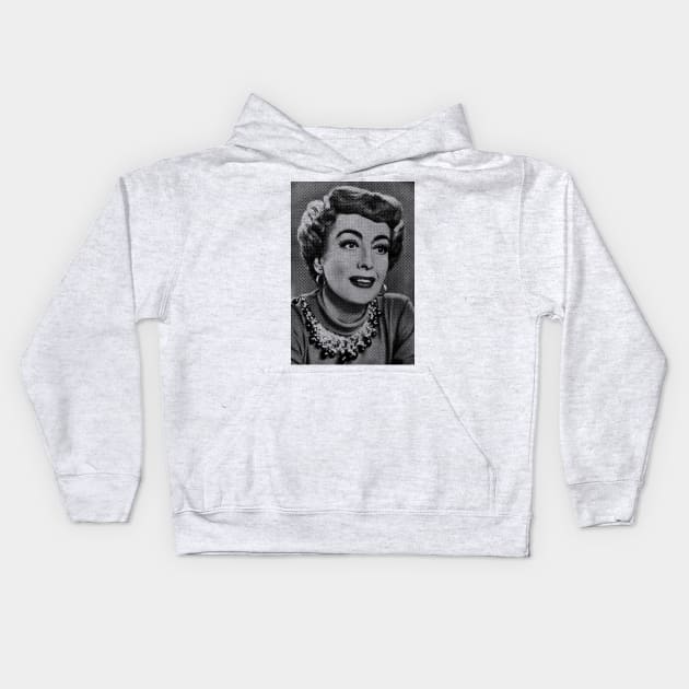 Torch Song Joan Crawford Kids Hoodie by vokoban